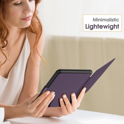 Fintie étui pour 7" kindle paperblanc (12e génération, 2024) et kindle colorsoft (1re génération, 2025/2024), coque fine et lége