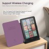 Fintie étui pour 7" kindle paperblanc (12e génération, 2024) et kindle colorsoft (1re génération, 2025/2024), coque fine et lége