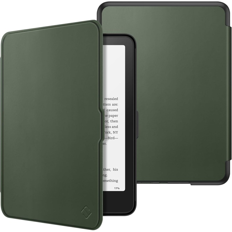 Fintie étui pour 7" kindle paperblanc (12e génération, 2024) et kindle colorsoft (1re génération, 2025/2024), coque fine et lége
