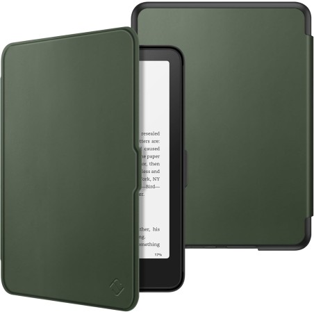 Fintie étui pour 7" kindle paperblanc (12e génération, 2024) et kindle colorsoft (1re génération, 2025/2024), coque fine et lége