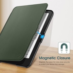 Fintie étui pour 7" kindle paperblanc (12e génération, 2024) et kindle colorsoft (1re génération, 2025/2024), coque fine et lége