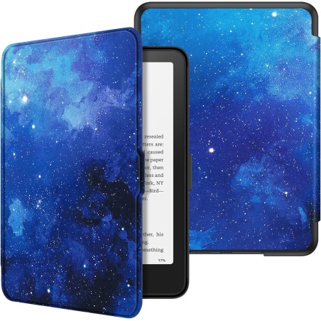 Fintie étui pour 7" kindle paperblanc (12e génération, 2024) et kindle colorsoft (1re génération, 2025/2024), coque fine et lége