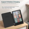 Fintie étui pour 7" kindle paperblanc (12e génération, 2024) et kindle colorsoft (1re génération, 2025/2024), coque fine et lége