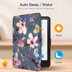 Fintie étui pour 7" kindle paperblanc (12e génération, 2024) et kindle colorsoft (1re génération, 2025/2024), coque fine et lége