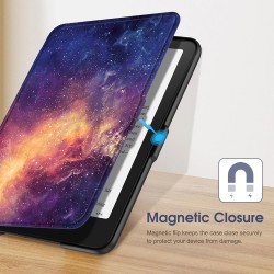 Fintie étui pour 7" kindle paperblanc (12e génération, 2024) et kindle colorsoft (1re génération, 2025/2024), coque fine et lége