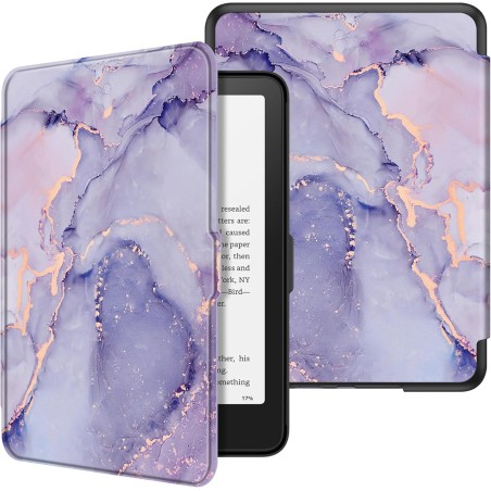 Fintie étui pour 7" kindle paperblanc (12e génération, 2024) et kindle colorsoft (1re génération, 2025/2024), coque fine et lége