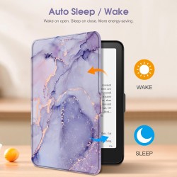 Fintie étui pour 7" kindle paperblanc (12e génération, 2024) et kindle colorsoft (1re génération, 2025/2024), coque fine et lége