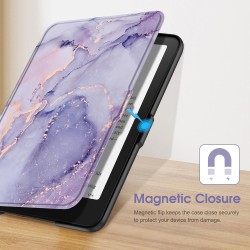 Fintie étui pour 7" kindle paperblanc (12e génération, 2024) et kindle colorsoft (1re génération, 2025/2024), coque fine et lége