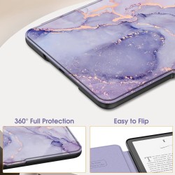 Fintie étui pour 7" kindle paperblanc (12e génération, 2024) et kindle colorsoft (1re génération, 2025/2024), coque fine et lége