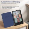 Fintie étui pour 7" kindle paperblanc (12e génération, 2024) et kindle colorsoft (1re génération, 2025/2024), coque fine et lége