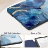 Fintie étui pour 7" kindle paperblanc (12e génération, 2024) et kindle colorsoft (1re génération, 2025/2024), coque fine et lége