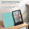 Fintie étui pour 7" kindle paperblanc (12e génération, 2024) et kindle colorsoft (1re génération, 2025/2024), coque fine et lége