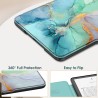 Fintie étui pour 7" kindle paperblanc (12e génération, 2024) et kindle colorsoft (1re génération, 2025/2024), coque fine et lége