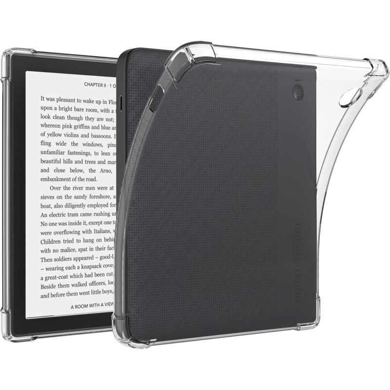 Vancle Étui pour Kobo Libra Colour 7" / Kobo Libra 2 7" Housse avec Coins renforcés Étui pour Kobo Libra 2 7" Coque