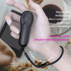 SK SYUKUYU RF Télécommande Liseuse Kobo, Kindle, Tourne Page Liseuse for iPad iPhone Android Tablets, Tourneur Page Liseuse pour