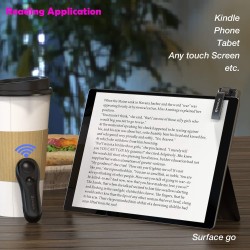 SK SYUKUYU RF Télécommande Liseuse Kobo, Kindle, Tourne Page Liseuse for iPad iPhone Android Tablets, Tourneur Page Liseuse pour