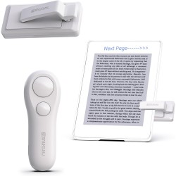 SK SYUKUYU RF Télécommande Liseuse Kobo, Kindle, Tourne Page Liseuse for iPad iPhone Android Tablets, Tourneur Page Liseuse pour