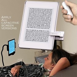 SK SYUKUYU RF Télécommande Liseuse Kobo, Kindle, Tourne Page Liseuse for iPad iPhone Android Tablets, Tourneur Page Liseuse pour