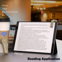 SK SYUKUYU RF Télécommande Liseuse Kobo, Kindle, Tourne Page Liseuse for iPad iPhone Android Tablets, Tourneur Page Liseuse pour