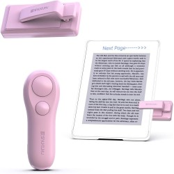 SK SYUKUYU RF Télécommande Liseuse Kobo, Kindle, Tourne Page Liseuse for iPad iPhone Android Tablets, Tourneur Page Liseuse pour