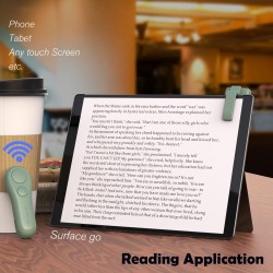 SK SYUKUYU RF Télécommande Liseuse Kobo, Kindle, Tourne Page Liseuse for iPad iPhone Android Tablets, Tourneur Page Liseuse pour