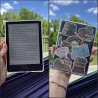 Tqq étui pour kindle paperblanc 7" (12ème génération - 2024) et kindle colorsoft signature edition, coque de protection en tpu u