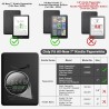 Tqq étui pour 7" kindle paperblanc et kindle colorsoft signature edition (modèle 2024 uniquement), protection complète, léger et