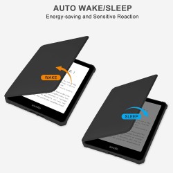 Tqq étui pour 7" kindle paperblanc et kindle colorsoft signature edition (modèle 2024 uniquement), protection complète, léger et