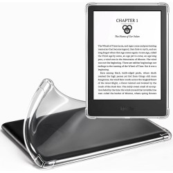 CoBak Étui pour Kindle - Étui Transparent pour Le 6" Nouveau Kindle 11e génération 2024 (Modèle RS23CV) / 2022 (Modèle C2V2L3) -