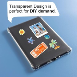 CoBak Étui pour Kindle - Étui Transparent pour Le 6" Nouveau Kindle 11e génération 2024 (Modèle RS23CV) / 2022 (Modèle C2V2L3) -