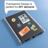 CoBak Étui pour Kindle - Étui Transparent pour Le 6" Nouveau Kindle 11e génération 2024 (Modèle RS23CV) / 2022 (Modèle C2V2L3) -