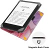 Etui universel pour tout le 6" paperblanc ereaders, folio stand coque housse avec dragonne compatible avec kindle 2022/kindle pa