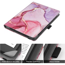 Etui universel pour tout le 6" paperblanc ereaders, folio stand coque housse avec dragonne compatible avec kindle 2022/kindle pa