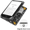 Etui universel pour tout le 6" paperblanc ereaders, folio stand coque housse avec dragonne compatible avec kindle 2022/kindle pa