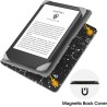 Etui universel pour tout le 6" paperblanc ereaders, folio stand coque housse avec dragonne compatible avec kindle 2022/kindle pa