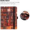 Etui universel pour tout le 6" paperblanc ereaders, folio stand coque housse avec dragonne compatible avec kindle 2022/kindle pa