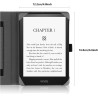 Etui universel pour tout le 6" paperblanc ereaders, folio stand coque housse avec dragonne compatible avec kindle 2022/kindle pa