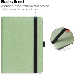 Etui universel pour tout le 6" ereaders, folio stand coque housse avec dragonne compatible avec paperblanc/kobo/tolino/pocketook