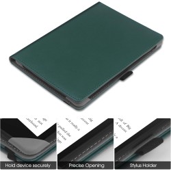 Etui universel pour tout le 6" paperblanc ereaders, folio stand coque housse avec dragonne compatible avec kindle 2022/kindle pa