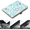 Etui universel pour tout le 6" ereaders, folio stand coque housse avec dragonne compatible avec paperblanc/kobo/tolino/pocketook