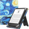 Etui universel pour tout le 6" paperblanc ereaders, folio stand coque housse avec dragonne compatible avec kindle 2022/kindle pa