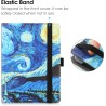 Etui universel pour tout le 6" paperblanc ereaders, folio stand coque housse avec dragonne compatible avec kindle 2022/kindle pa