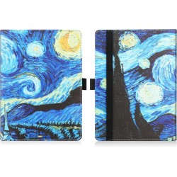 Etui universel pour tout le 6" paperblanc ereaders, folio stand coque housse avec dragonne compatible avec kindle 2022/kindle pa