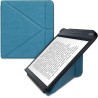 kwmobile Étui Compatible avec Kobo Libra H2O Coque - Étui à Rabat magnétique Tablette eReader Similicuir - pétrole