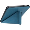 kwmobile Étui Compatible avec Kobo Libra H2O Coque - Étui à Rabat magnétique Tablette eReader Similicuir - pétrole