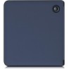 kwmobile Étui Compatible avec Kobo Libra H2O Coque - Étui à Rabat magnétique Tablette eReader Similicuir - Bleu foncé