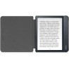 kwmobile Étui Compatible avec Kobo Libra H2O Coque - Étui à Rabat magnétique Tablette eReader Similicuir - Bleu foncé