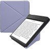 kwmobile Étui Compatible avec Kobo Libra H2O Coque - Étui à Rabat magnétique Tablette eReader Similicuir - Lavande