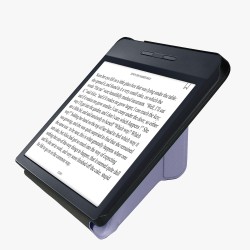 kwmobile Étui Compatible avec Kobo Libra H2O Coque - Étui à Rabat magnétique Tablette eReader Similicuir - Lavande