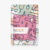 kwmobile Étui Compatible avec Kobo Libra H2O Coque - Étui à Rabat magnétique Tablette eReader Similicuir - Rose Fluo
